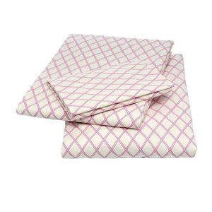 NWT DwellStudio Marquis Berry Pink Full Sheet Set